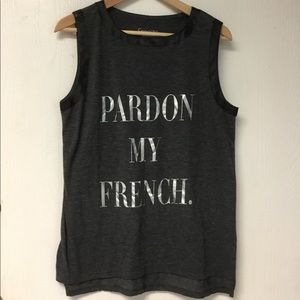 Pardon my French graphic tee